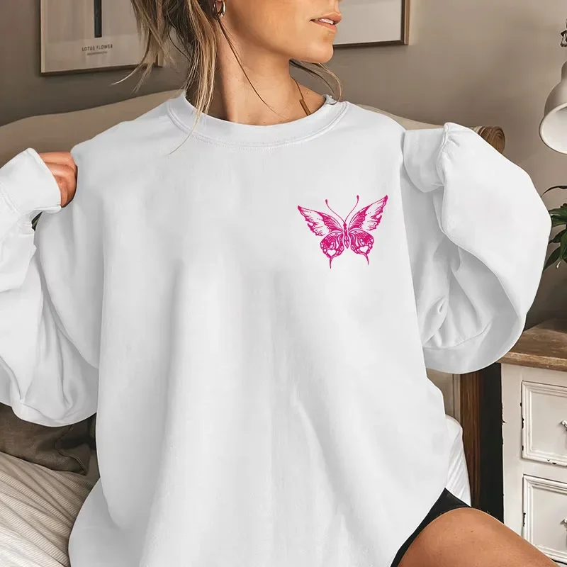 Alternative view of Outdoors Jogging Quality Hot Sales Pullover Fashion Autumn Winter Sports Comfort Casual Women's Sweatshirts Printing O-Neck Tops